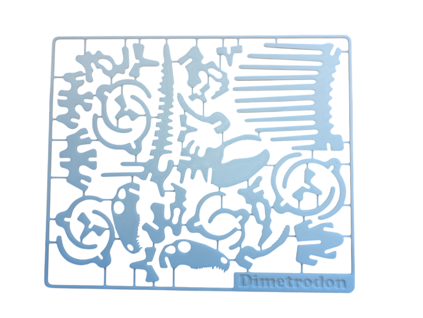 Dimetrodon Skelton Buildable Model