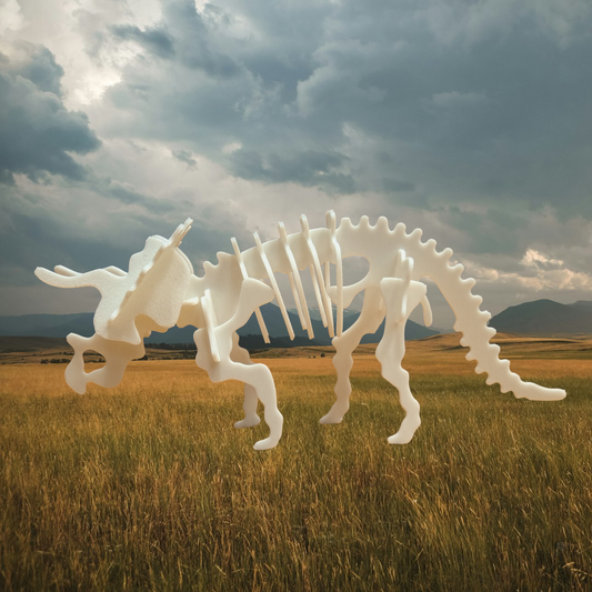 Triceratops Skeleton Buildable Model